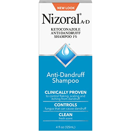 Nizoral AD Anti Dandruff Shampoo, 4 Fl Oz (125ml) USA imported