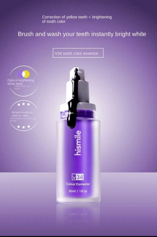 Teeth Brightening Hi smiles V34 Color Corrector Serum 30ml