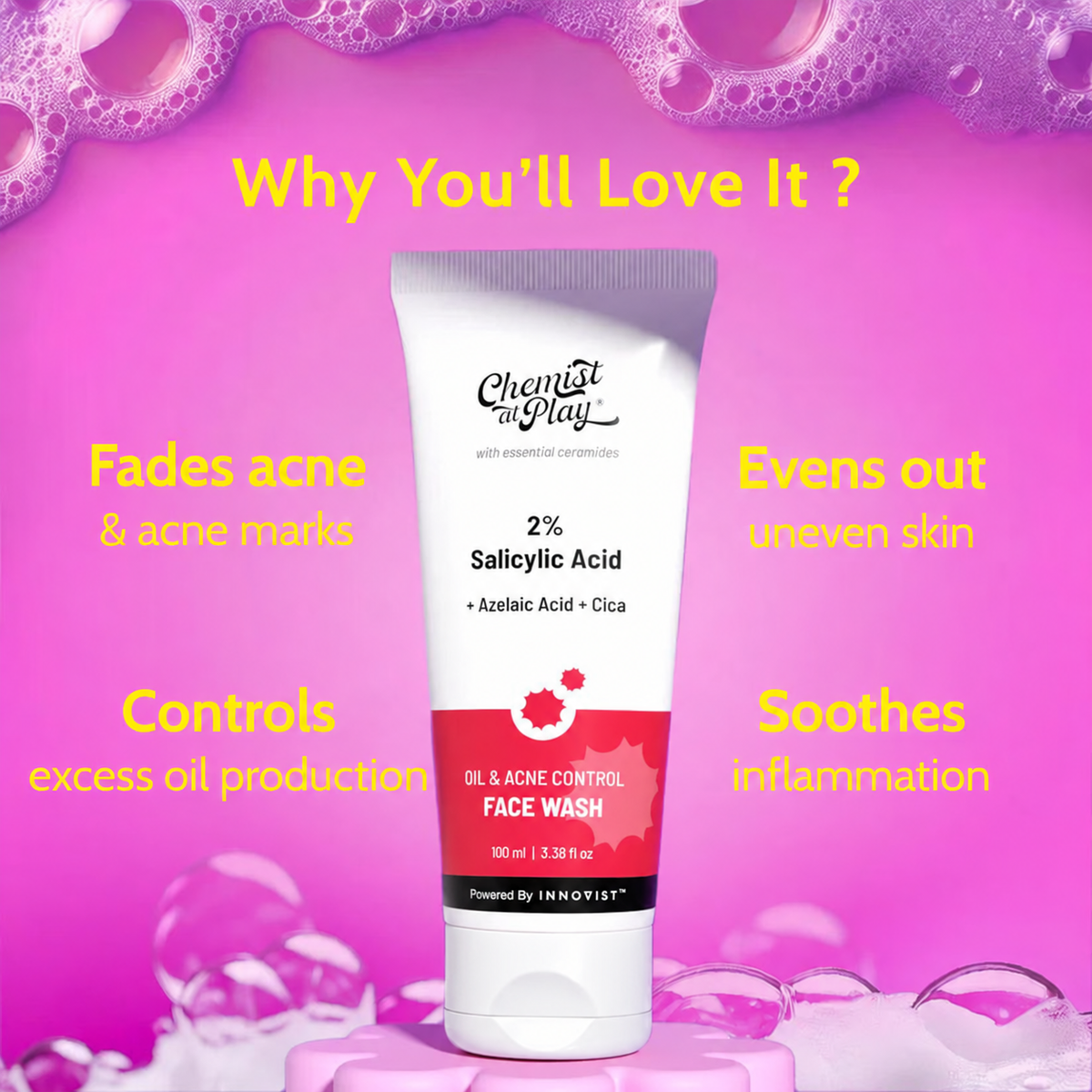Chemist at play 2% Salicylic Acid Face Wash
