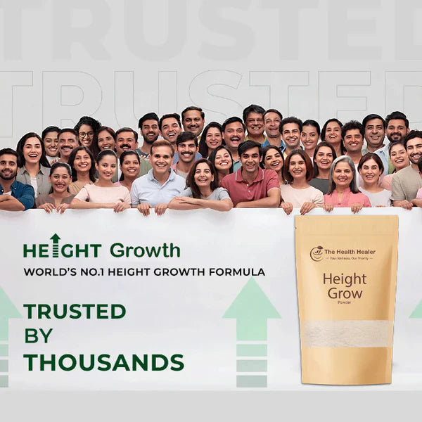 Height Grow Veda – Natural Height Increase Formula | Bone Strength & Growth Support (Men & Women)