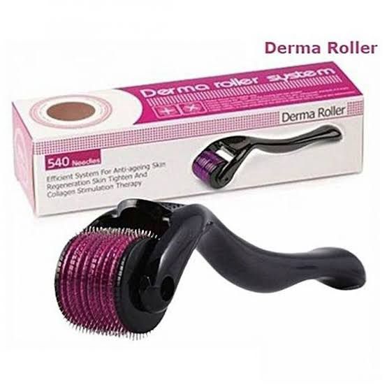 Derma Roller for Hair Loss 540 Titanium Needle (0.5mm)