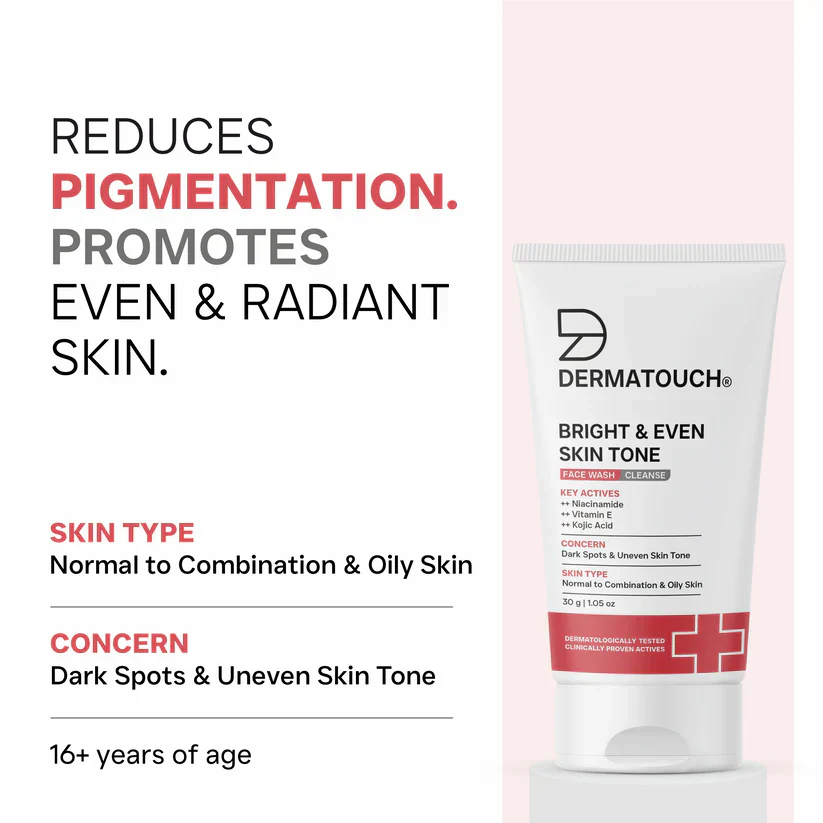 Dermatouch Bright & Even Skin Tone Face Wash 30g