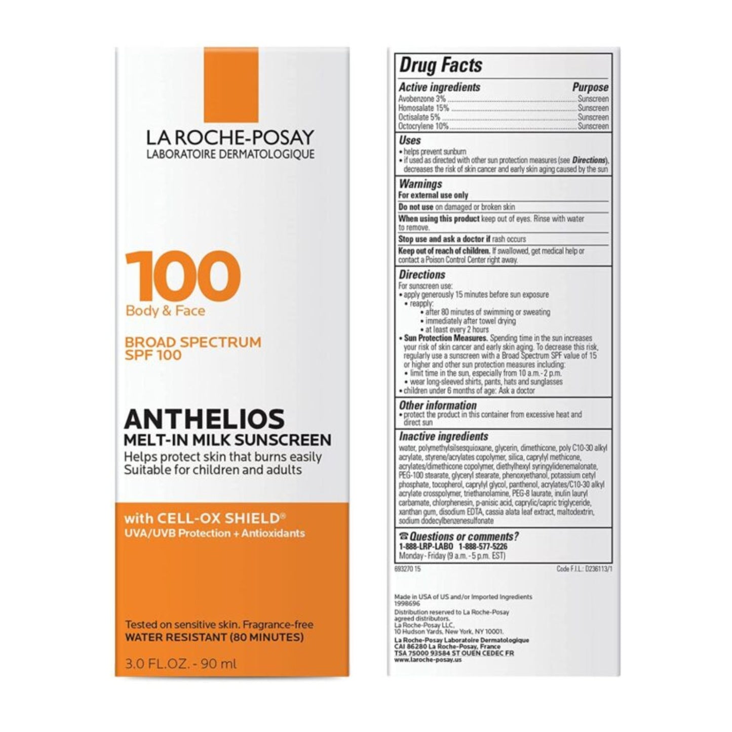 La Roche Posay Body & Face Sunscreen Price in Pakistan