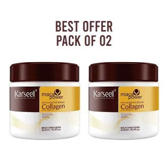 Karseell Collagen Hair Treatment Mask - Pack of 2