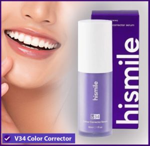 Teeth Brightening Hi smiles V34 Color Corrector Serum 30ml